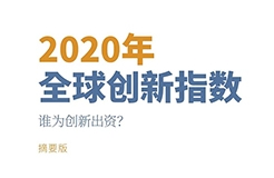 重磅！！！WIPO 發(fā)布《2020年全球創(chuàng)新指數(shù)（GII）》中文版