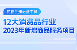 商標(biāo)注冊必備工具 | 2023年商品分類表已啟用，您所在行業(yè)的商品名稱有哪些變化