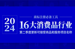 16大消費(fèi)品行業(yè)：2024年第二季度更新可接受商品和服務(wù)項目名稱