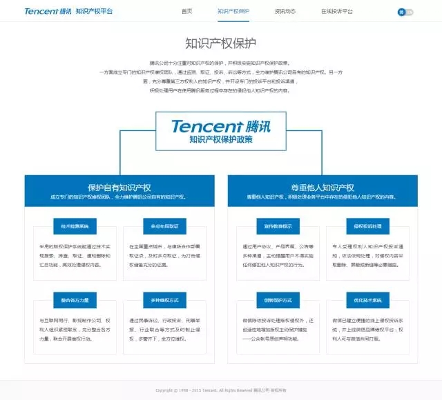 騰訊知識(shí)產(chǎn)權(quán)平臺(tái)正式上線，持續(xù)發(fā)力知識(shí)產(chǎn)權(quán)保護(hù)