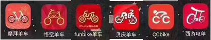 共享單車究竟有多泛濫？看看33個商標(biāo)LOGO有多不走心就知道了！