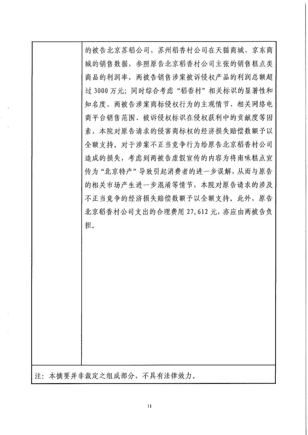 南北之爭！北稻訴蘇稻一審獲賠3000萬（98頁判決書全文）