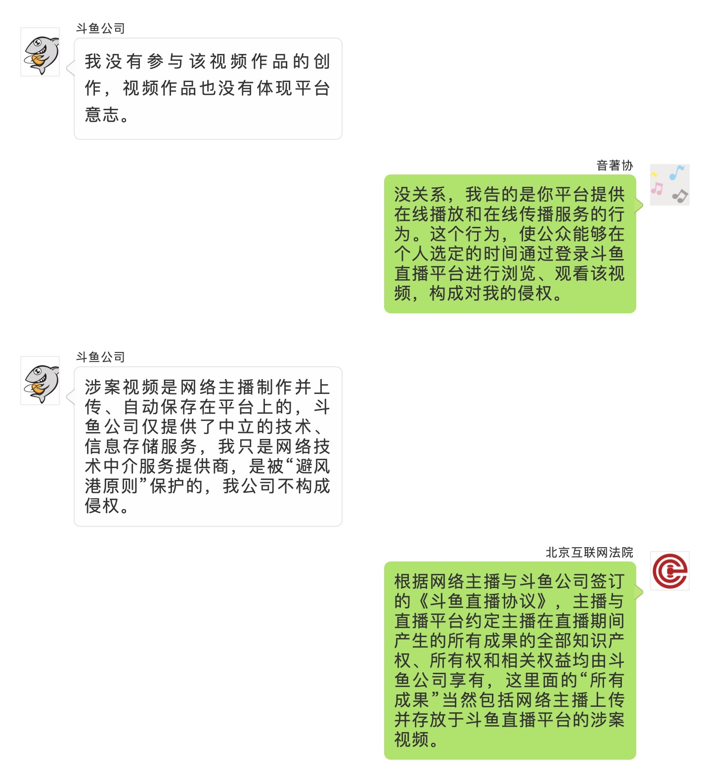 斗魚(yú)被判賠音著協(xié)5200元一審判決分析