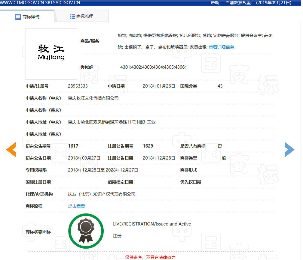 西南政法大學(xué)SWUPL商標(biāo)被搶注？