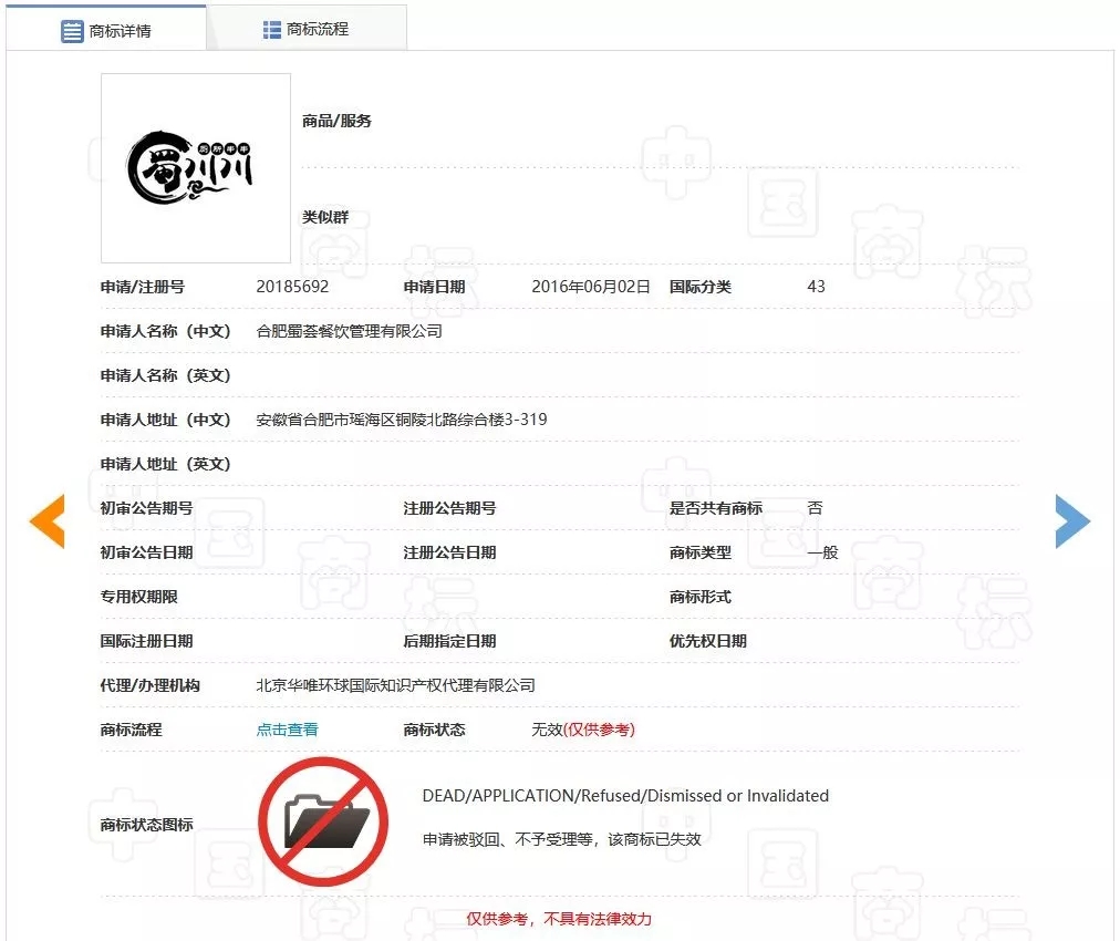 “廁所串串”商標(biāo)因不良影響全部被駁回了？