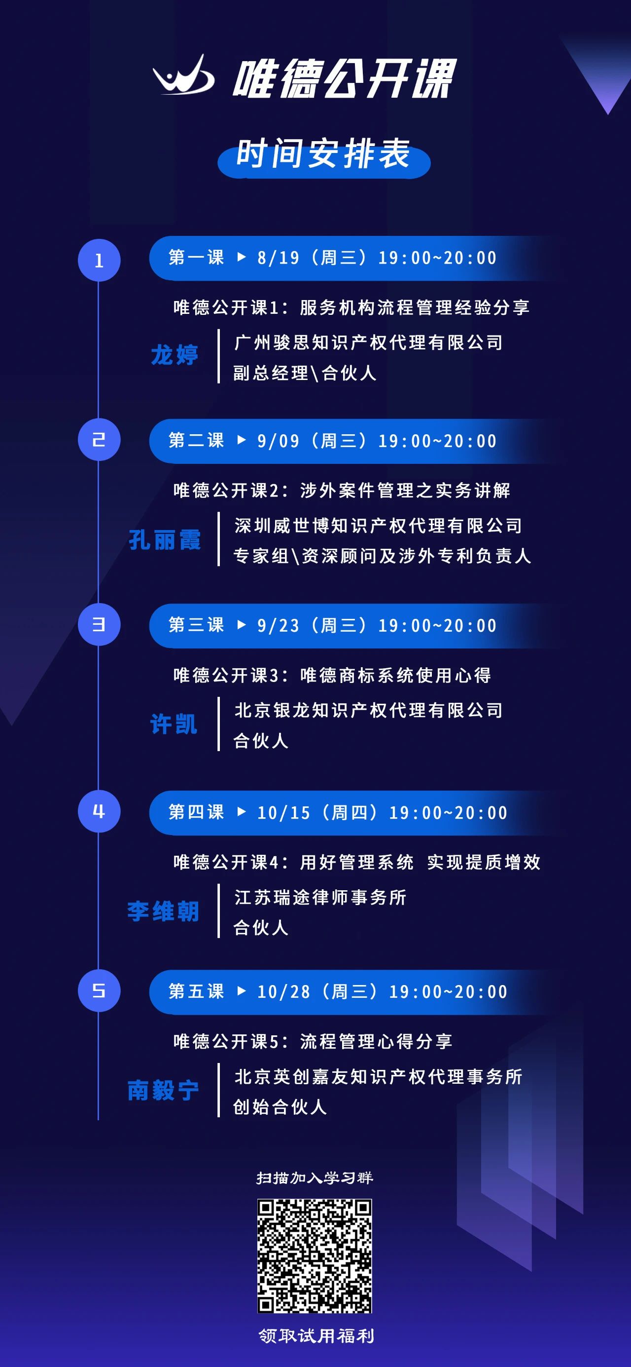 今晚19：00直播！知識(shí)產(chǎn)權(quán)服務(wù)機(jī)構(gòu)流程管理經(jīng)驗(yàn)分享