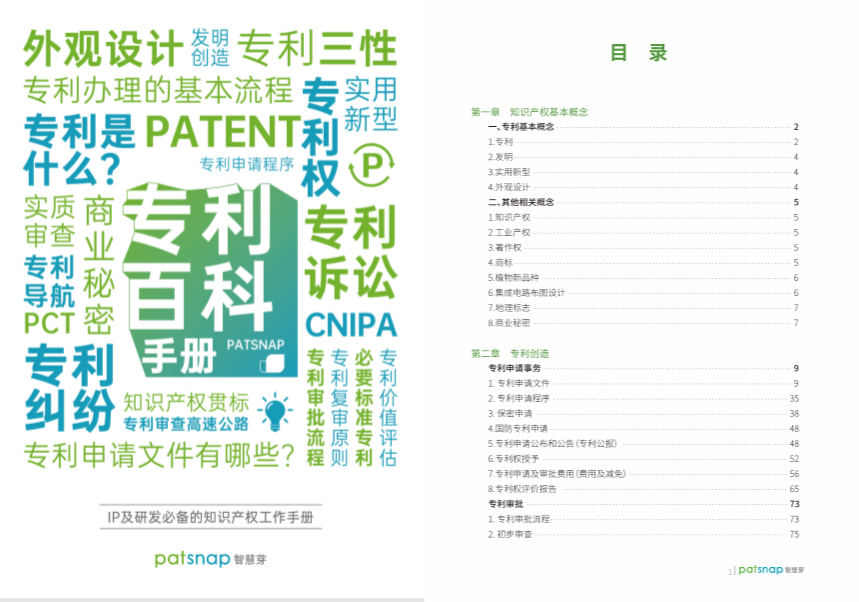 163頁《專利百科手冊》重磅上線！6大章節(jié)+77個知識點，快來領??！