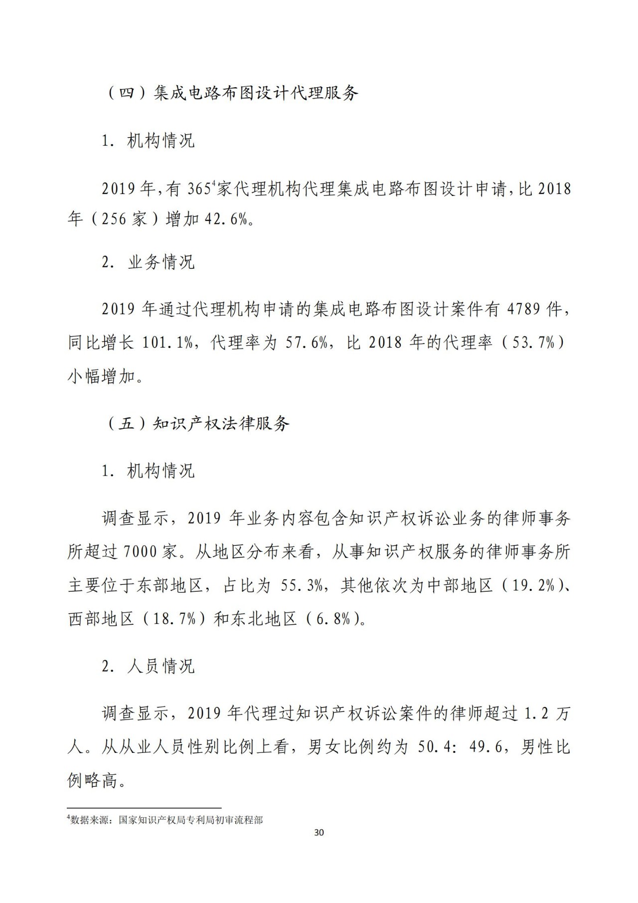 《2020年全國知識產(chǎn)權(quán)服務(wù)業(yè)統(tǒng)計調(diào)查報告》全文發(fā)布