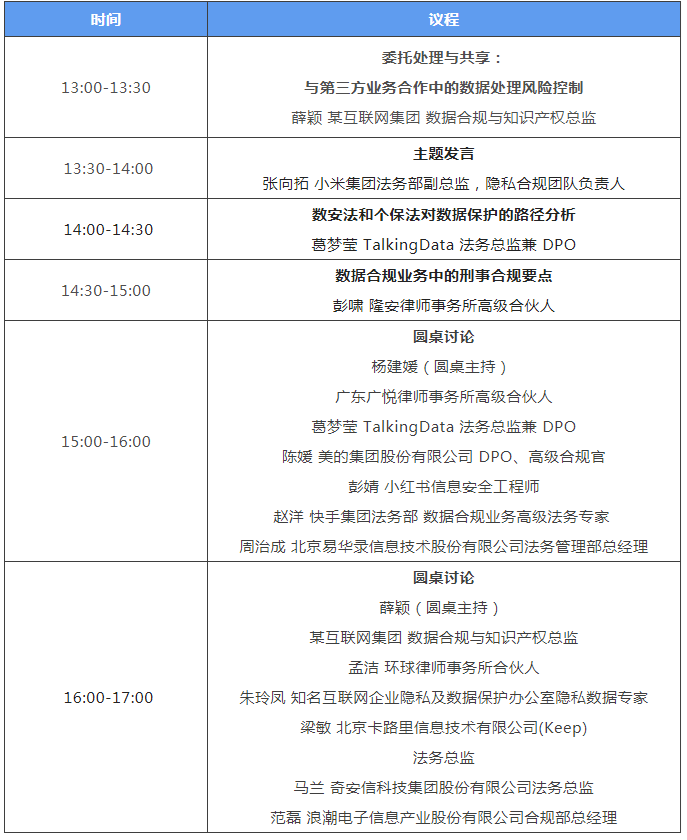 今日開幕：2022數(shù)據(jù)與個人信息合規(guī)論壇