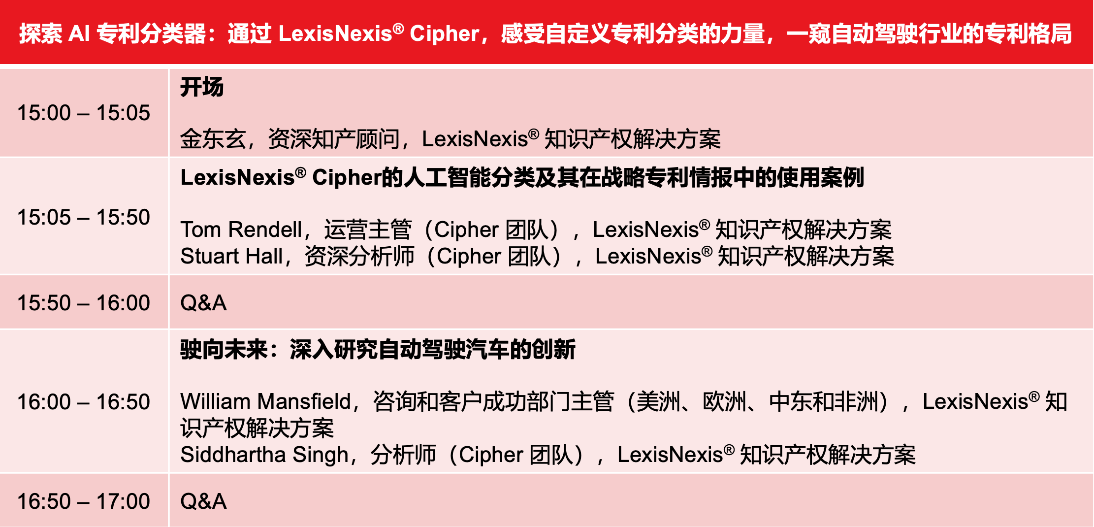 探索AI專利分類器網(wǎng)絡(luò)研討會(huì)將于11月16日舉行（提供同步中文口譯）