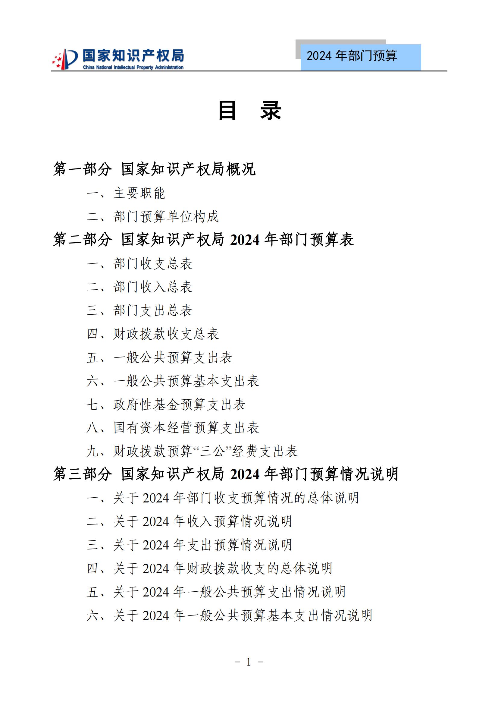 國知局：2024年專利審查費預(yù)算50.6億元，績效指標(biāo)發(fā)明與實用新型新申請分類出案總量≥479萬件