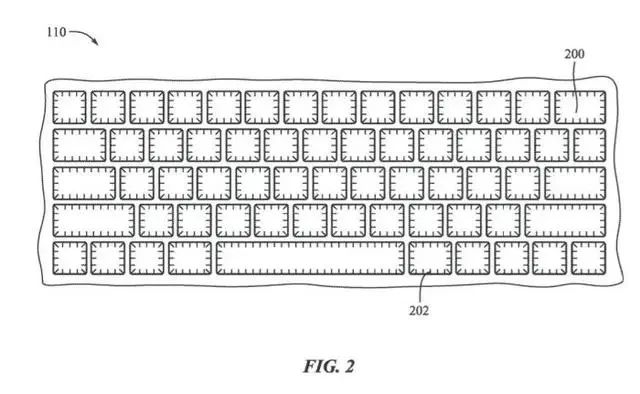 目的是維護(hù)屏幕清潔！蘋(píng)果獲MacBook鍵盤(pán)新專利