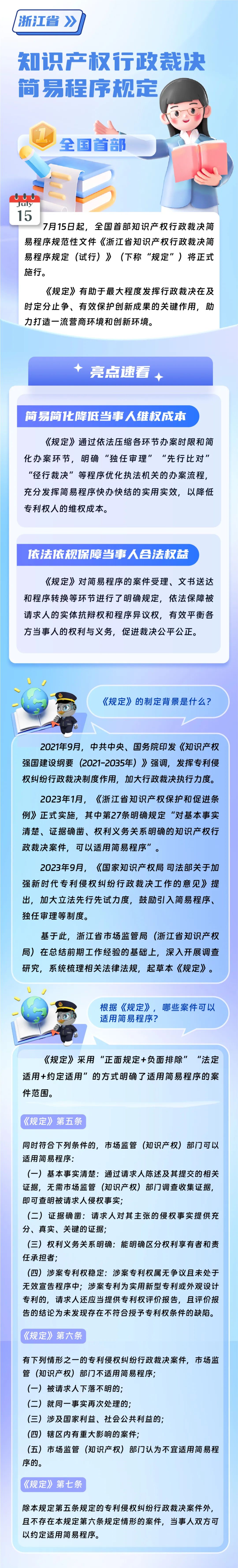 更快，更便捷！浙江知識(shí)產(chǎn)權(quán)行政裁決簡(jiǎn)易程序來(lái)了