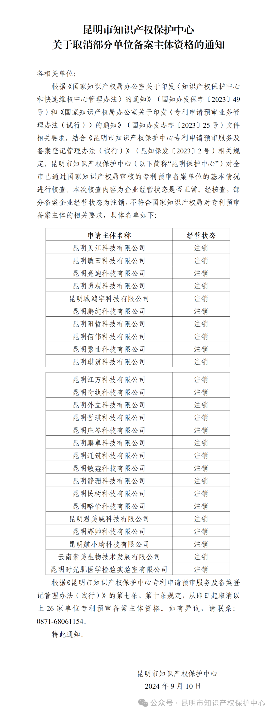 4家代理機構被取消代理專利預審服務資格，94家單位被取消專利預審備案資格｜附名單