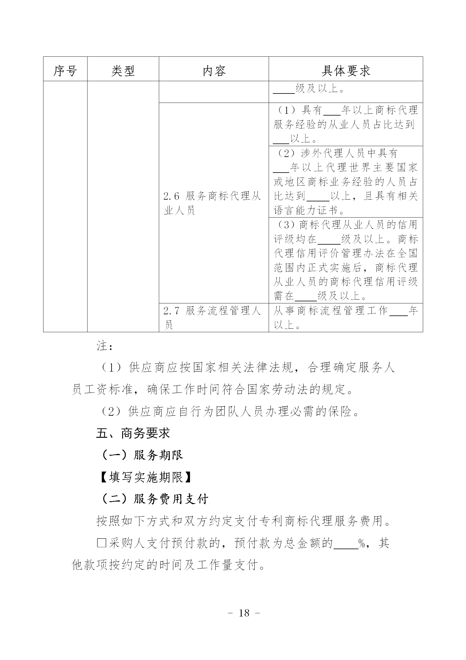 《專利商標(biāo)代理服務(wù)政府采購需求標(biāo)準(zhǔn)（征求意見稿）》全文發(fā)布！