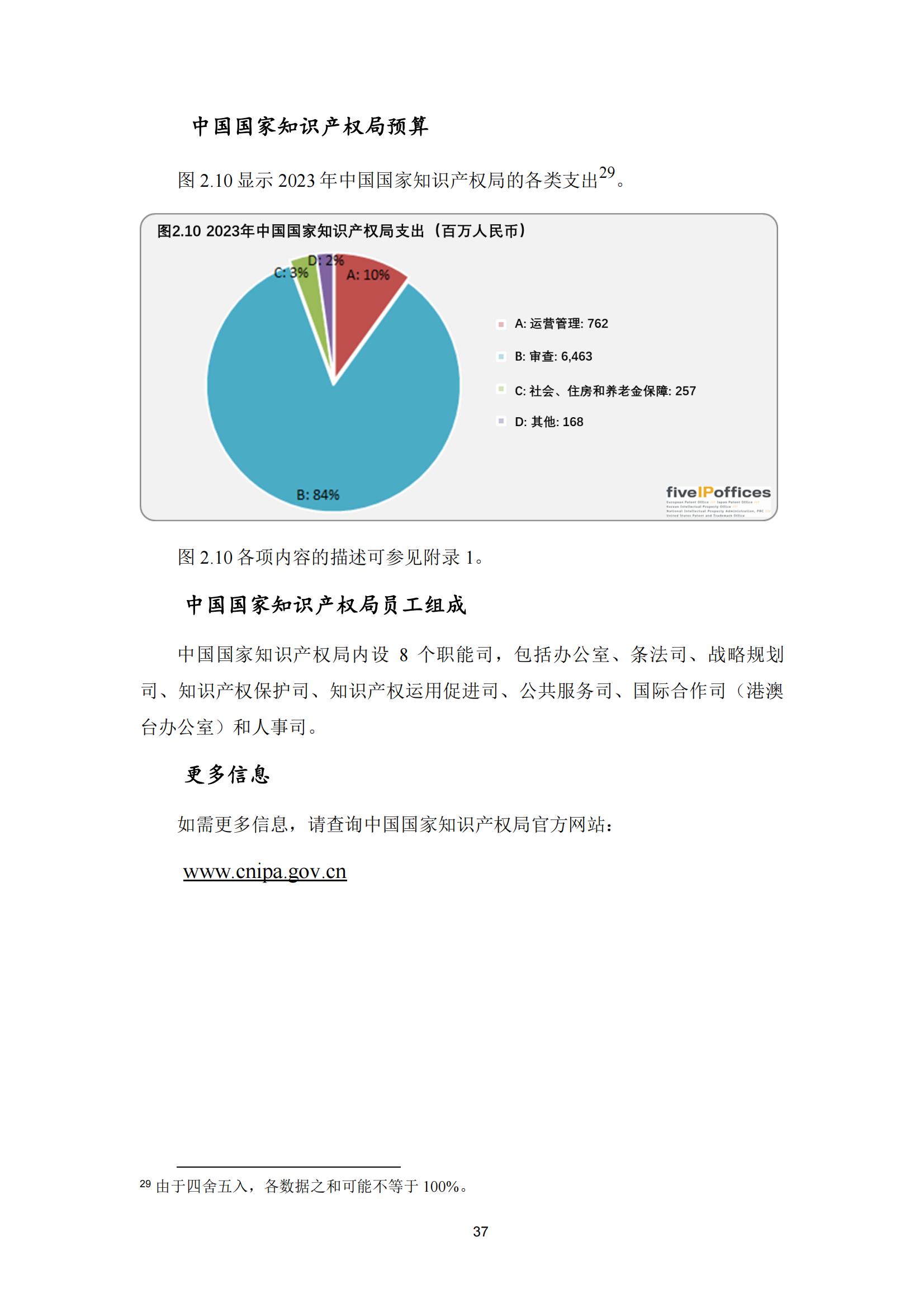 國知局：《2023年世界五大知識產(chǎn)權(quán)局統(tǒng)計報告》（中英文版）