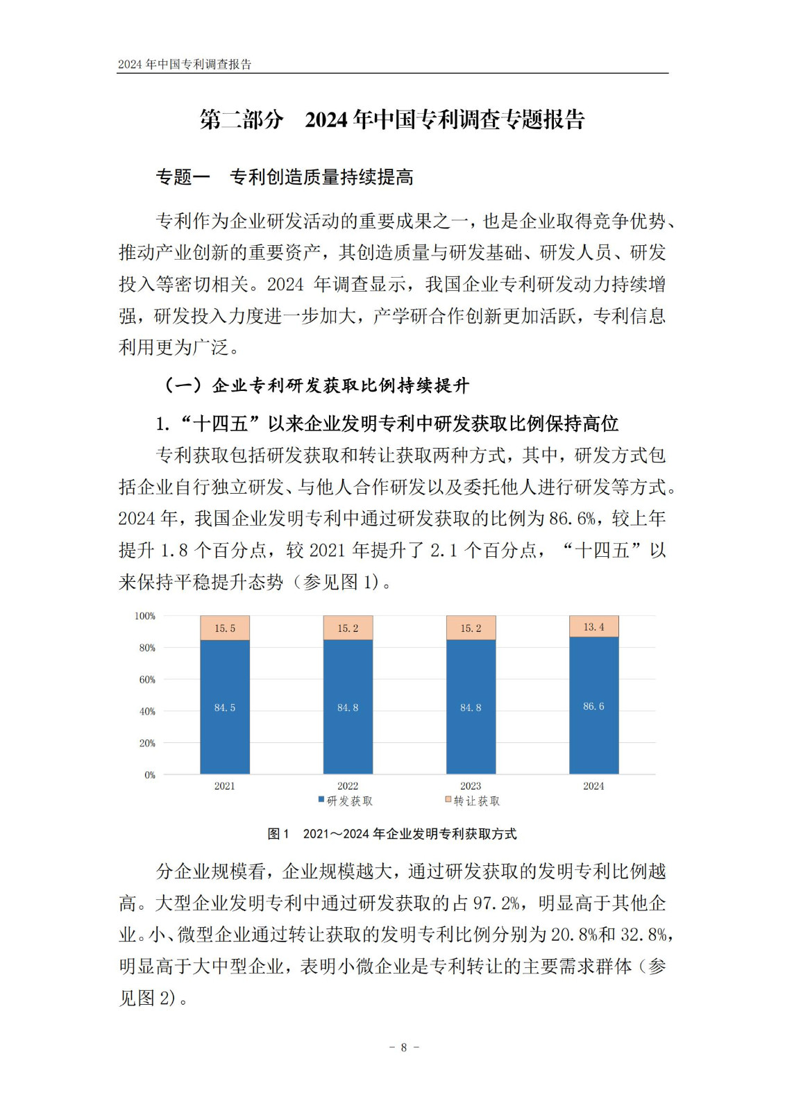 《2024年中國(guó)專利調(diào)查報(bào)告》全文發(fā)布！