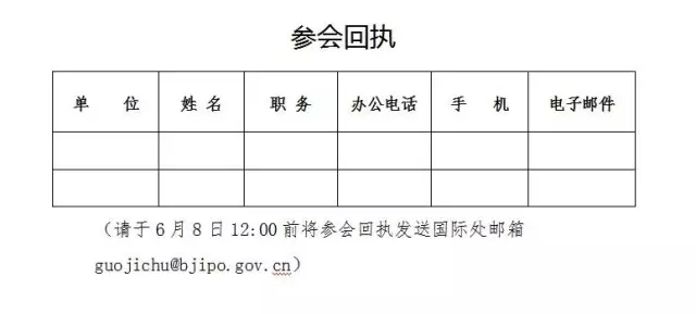 北京市知識產權局關于舉辦美國知識產權保護研討會的通知