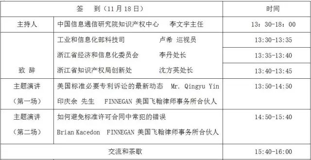 第四屆“標準與知識產(chǎn)權(quán)”一對一領(lǐng)導人高端峰會（杭州站）召開通知